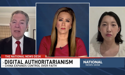 Sam on the National News Desk Print